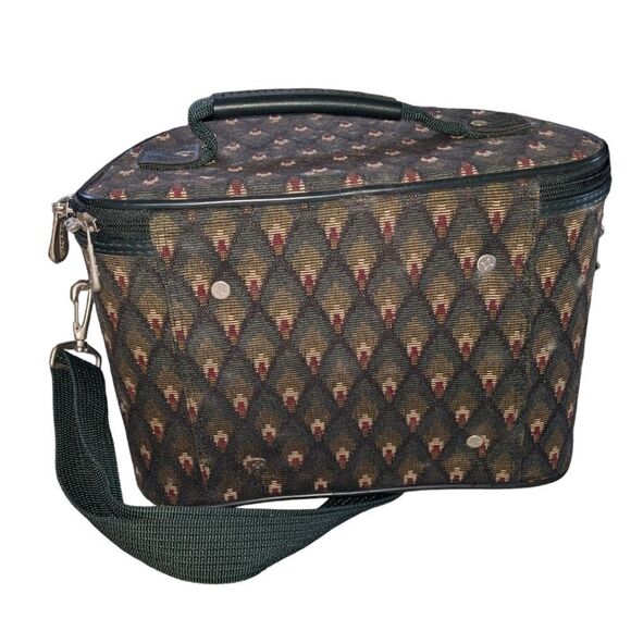 ‎Travel Gear vintage cosmetic beauty suitcase bag - Picture 3 of 10